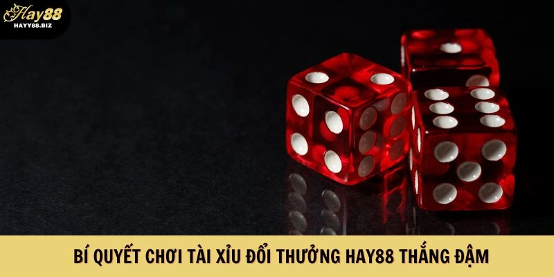 Bí quyết chơi Tài xỉu đổi thưởng HAY88 thắng đậm